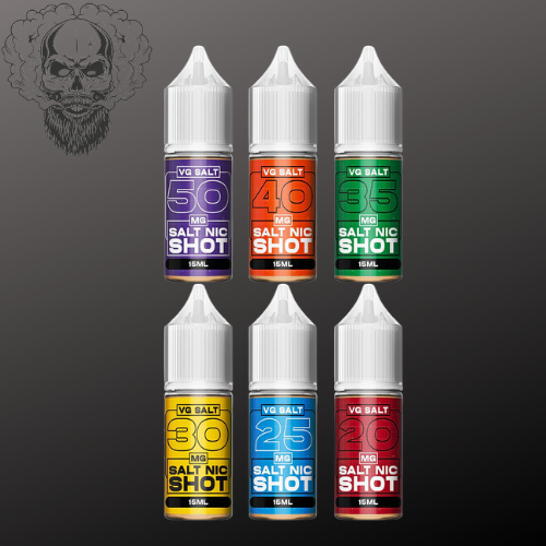 VG Nic Shot| 15ml (Rainbow) Salts