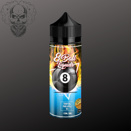 8 BALL LIQUIDS| Tropical Pineapple Ice LongFill 120ml