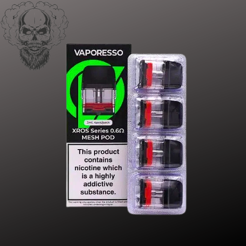 VAPORESSO| XROS 0.6ohm Mesh Replacement Pod (2ml/3ml)