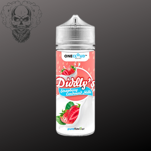 ONE CLOUD| Diddly's Strawberry Condensed Milk Longfill 120ml