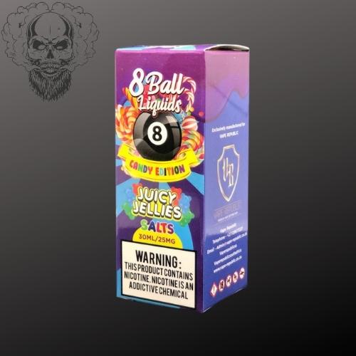 8Ball Liquids| Juicy Jellies salts 30ml - Candy Edition