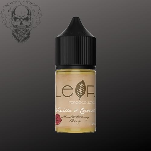 Cloud Flavour Labs Leaf Tobacco Salts Vanilla and Coconut