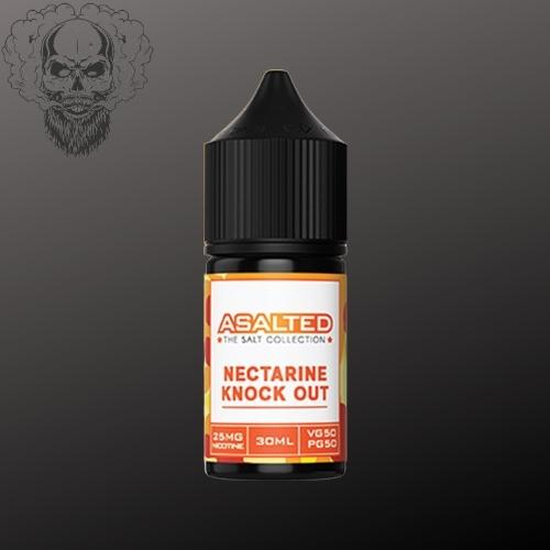 GBOM ASALTED COLLECTION Nectarine Knock Out Salts eJuice 30ml 25mg